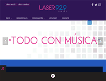 Tablet Screenshot of laser.com.sv