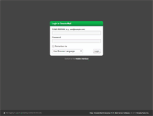 Tablet Screenshot of mail.laser.com.ve